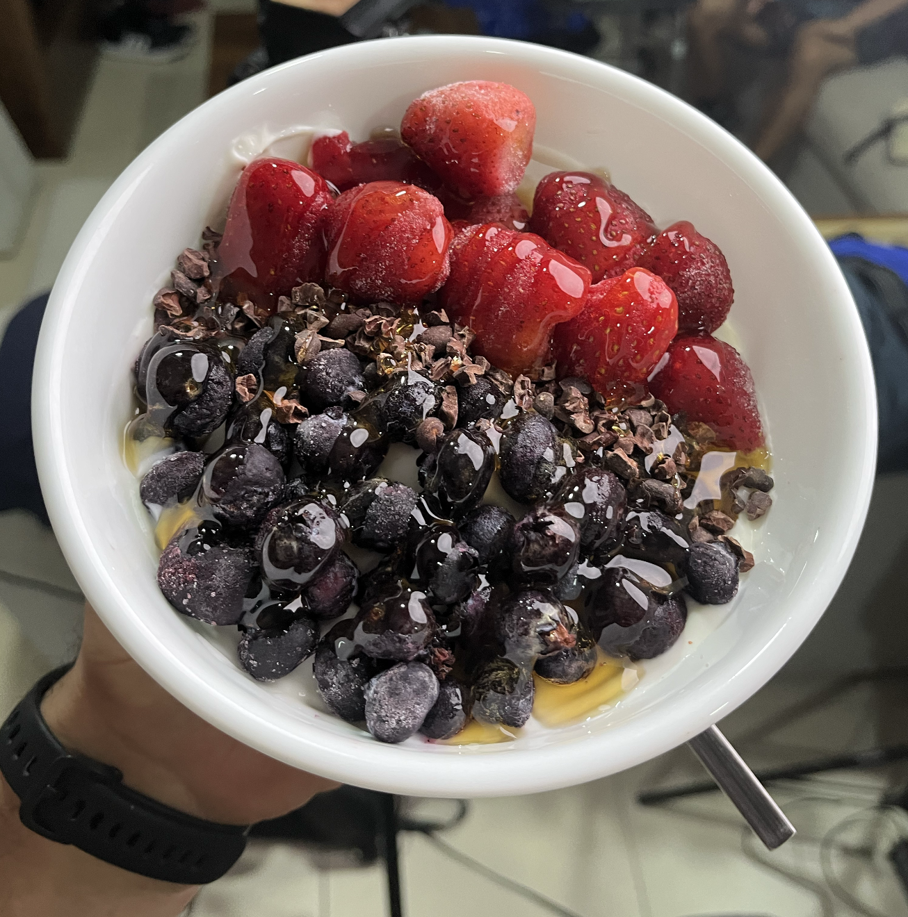 Comida real que forma parte del sistema de nutrición